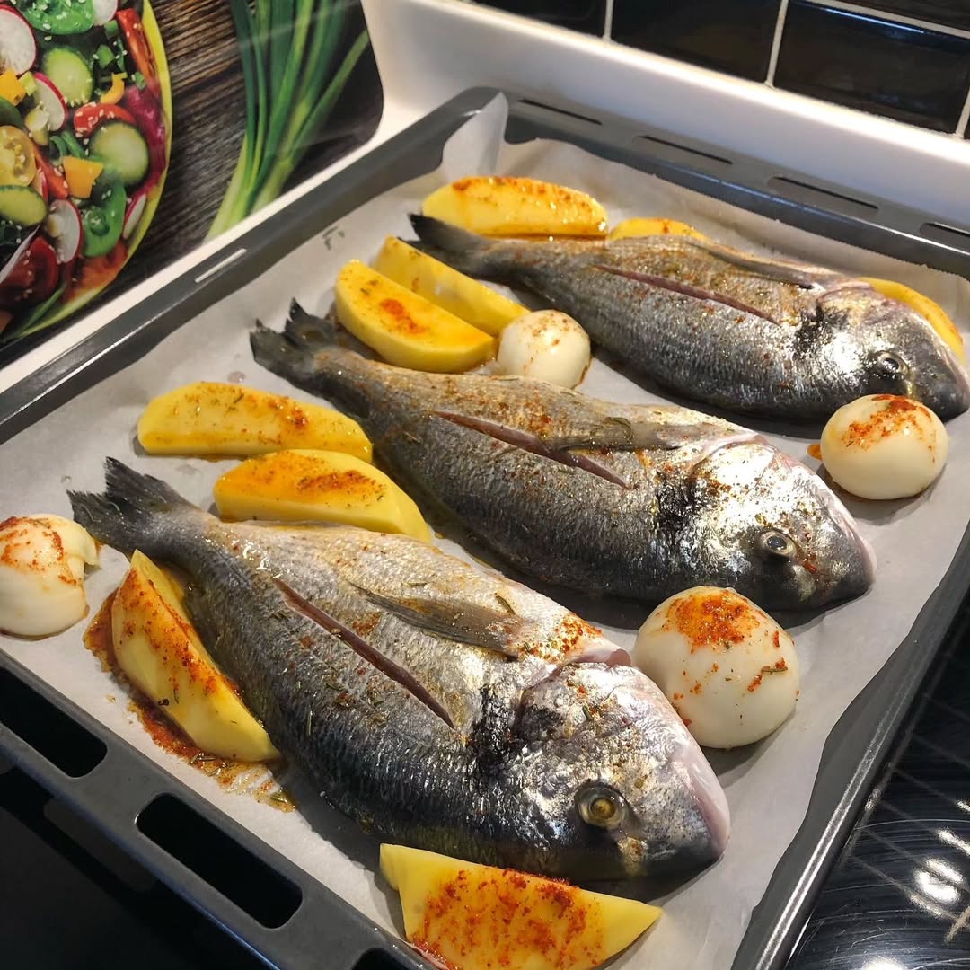 Fırında Soslu Çipura Tarifi