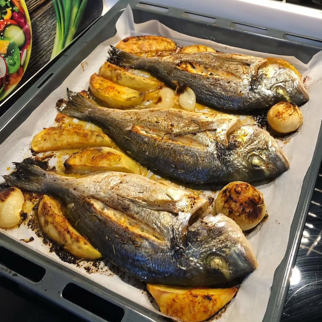 Fırında Soslu Çipura Tarifi