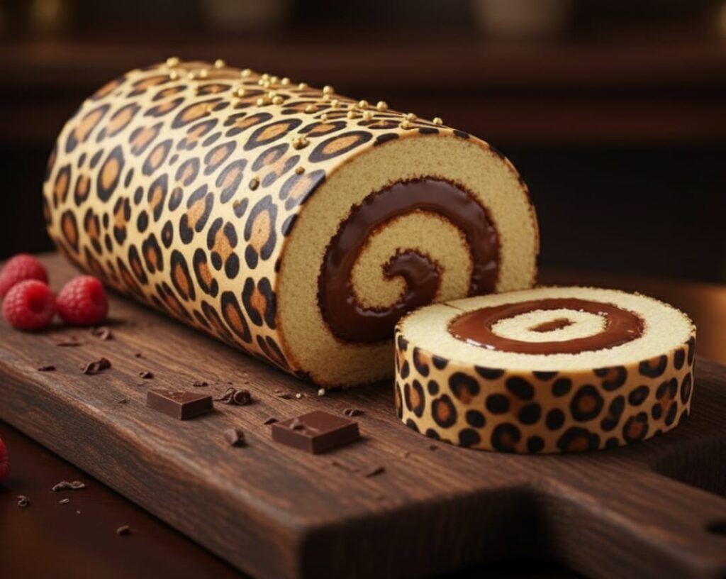 Leopar Desenli Rulo Pasta Tarifi