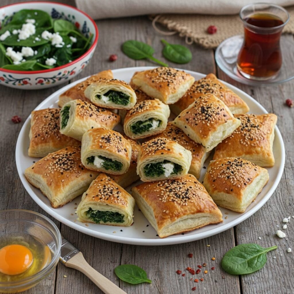 Milföyden Ispanaklı Börek Tarifi