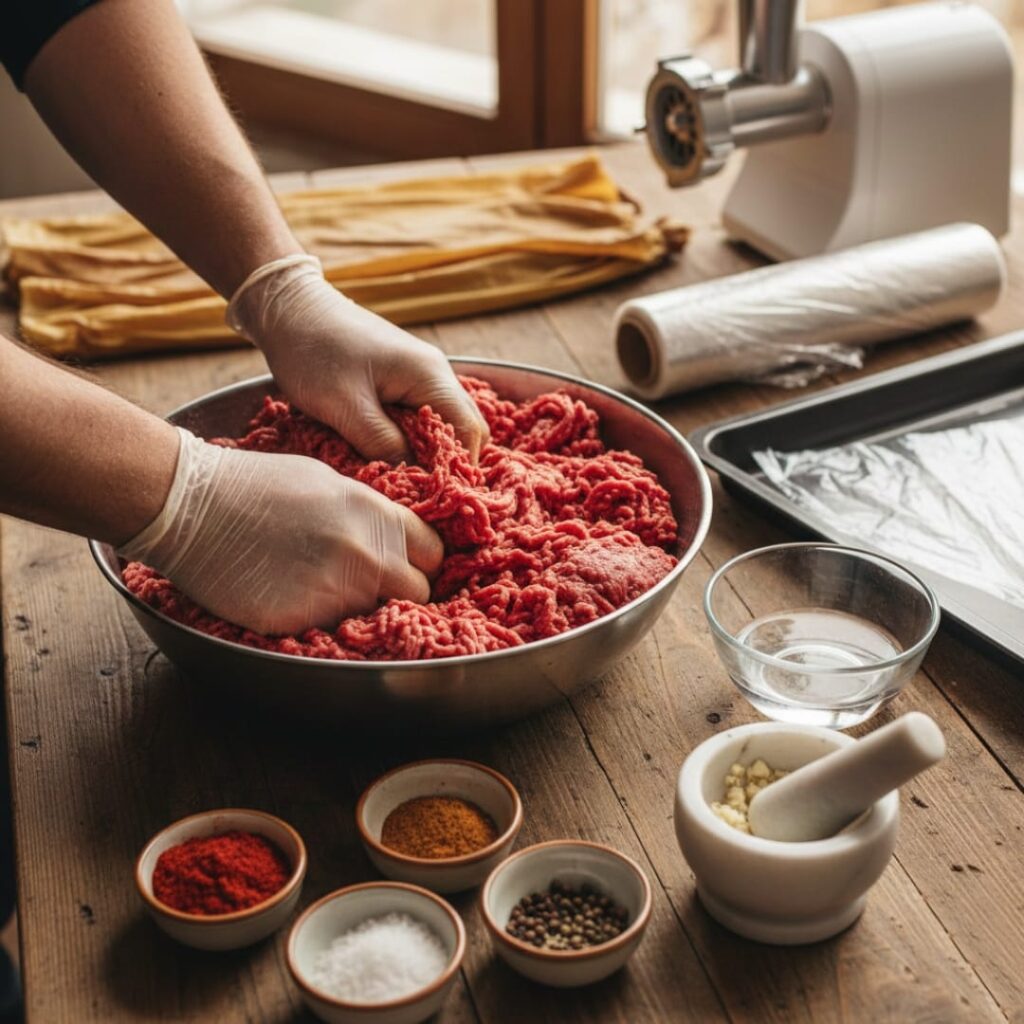 Ev Yapımı Hakiki Kasap Sucuğu Tarifi