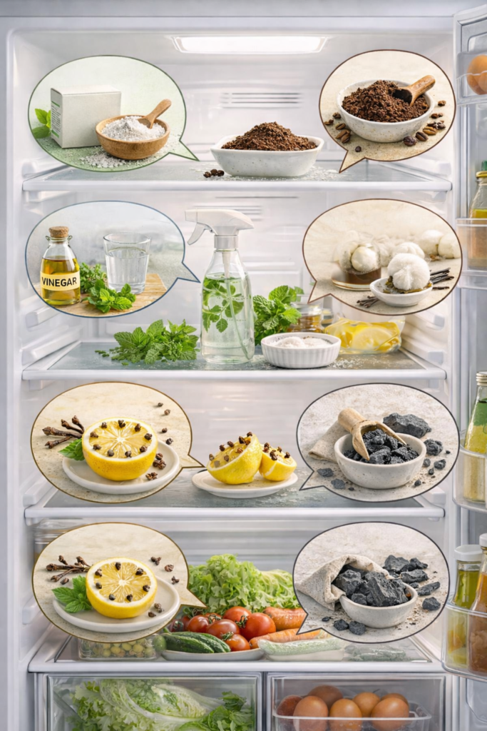 Buzdolabı Kokusuna Kesin ve Pratik Çözümler