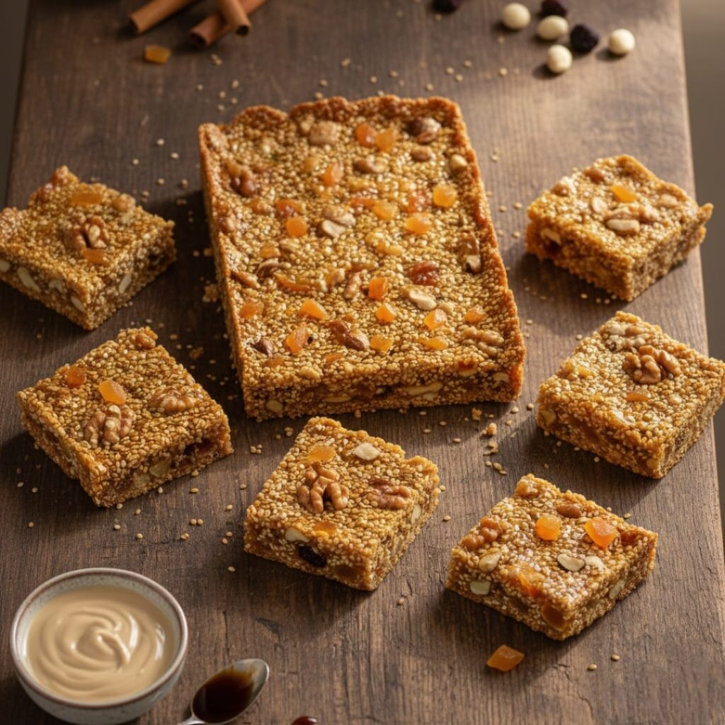 Susamlı Tahin Pekmez Tatlısı Tarifi