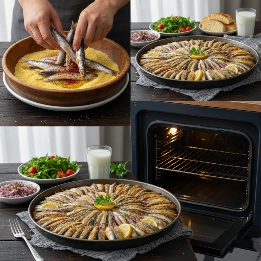 Fırında Hamsi Tava Tarifi