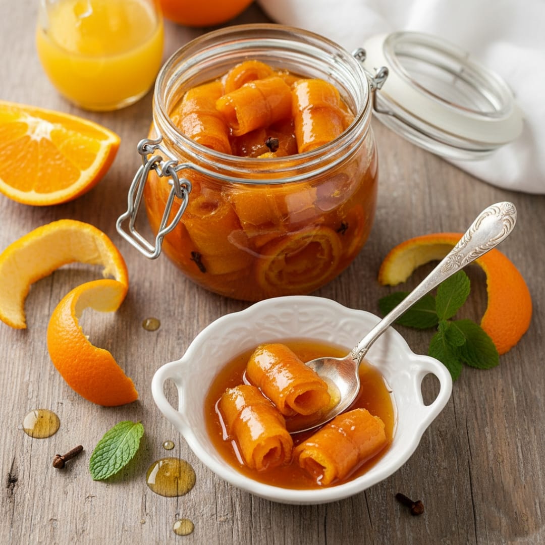 Portakal Kabuğu Reçeli Tarifi