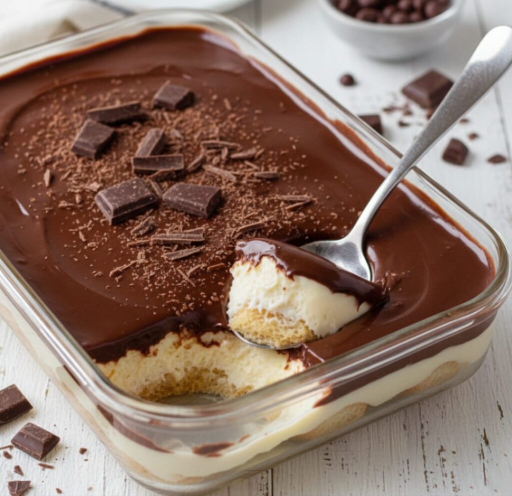 Çikolatalı Kedidilli Kaşık Tatlısı Tarifi